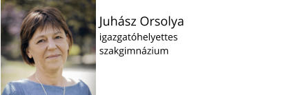 Juhsz Orsolyaigazgathelyettesszakgimnzium