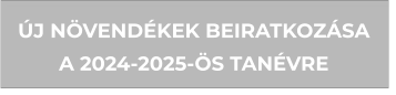 J NVENDKEK BEIRATKOZSA A 2024-2025-S TANVRE