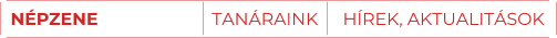 N�PZENE TAN�RAINK H�REK, AKTUALIT�SOK
