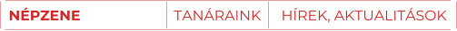 N�PZENE TAN�RAINK H�REK, AKTUALIT�SOK