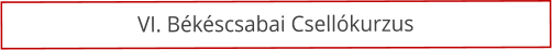 VI. B�k�scsabai Csell�kurzus