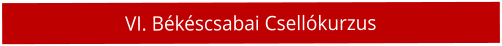 VI. B�k�scsabai Csell�kurzus