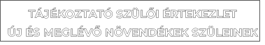 T�J�KOZTAT� SZ�L�I �RTEKEZLET�J �S MEGL�V� N�VEND�KEK SZ�LEINEK